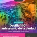 Ushuaia Extiende el Plazo de Inscripciones para el Desfile del 140° Aniversario