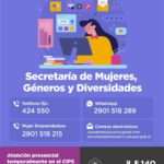 La Secretaría de las Mujeres, Género y Diversidad atenderá en Forma Temporal en la Sede de CIPS