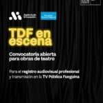 La Secretaría de Cultura y la TV Pública Fueguina Convocan a Grupos y Elencos Teatrales a Participar de TDF en Escena