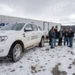 Gobierno recorrió junto a comitiva del CAF el predio donde se construirá la nueva Usina Eléctrica en Ushuaia