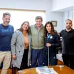 El Gobernador Melella Recibió a la Judoca Rocío Ledesma