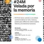 Velada por la Memoria: una Noche de Arte y Reflexión por la Memoria, la Verdad y la Justicia