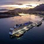 Puerto de Ushuaia: exitosa operación de recambio de pasajeros del Norwegian Star