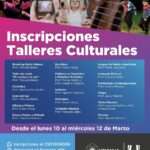 Abren las inscripciones a los Talleres Culturales Municipales en Ushuaia