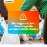 Río Grande: modifican el cronograma de entrega de módulos alimentarios por alerta meteorológica