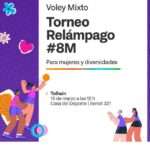 Abren inscripciones para el Torneo Relámpago #8M de Vóley Mixto en Tolhuin