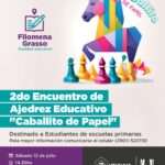 La Municipalidad impulsará el 2° encuentro de Ajedrez educativo “Caballito de Papel” este sabado 12 de julio