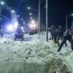 Ushuaia refuerza el Operativo Invierno con limpieza nocturna y retiro de nieve en zonas clave