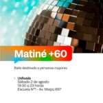 Llega a Ushuaia la Matiné +60: una fiesta pensada para personas mayores con música, baile y alegría