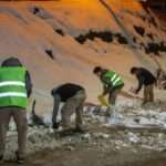 Ushuaia intensifica tareas de limpieza vial en el marco del Operativo Invierno