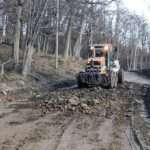 Ushuaia intensifica el bacheo y mantenimiento de calles en plena temporada invernal