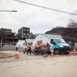 Ushuaia avanza con trabajos de bacheo y mantenimiento en calles clave de la ciudad